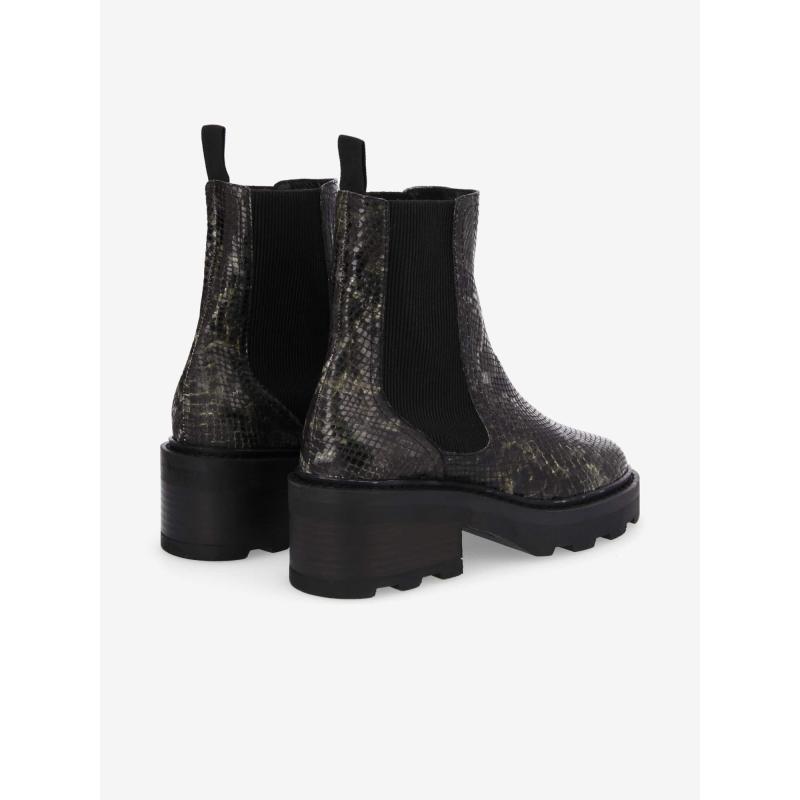 MIKE CHELSEA W - PRINT SNAKE - OLIVE